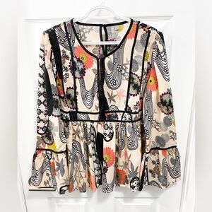ASOS Floral and Abstract Blouse